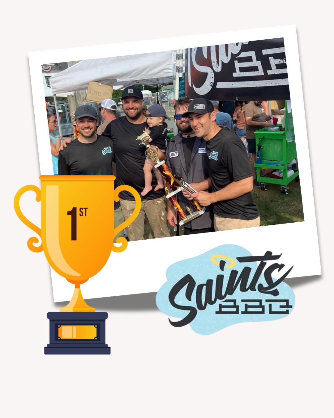 Saints BBQ 2025 1st place winners